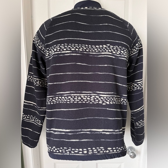 Mens The North Face Printed Gordon Lyons Quarter Zip Fleece Pullover Medium - Picture 6 of 13